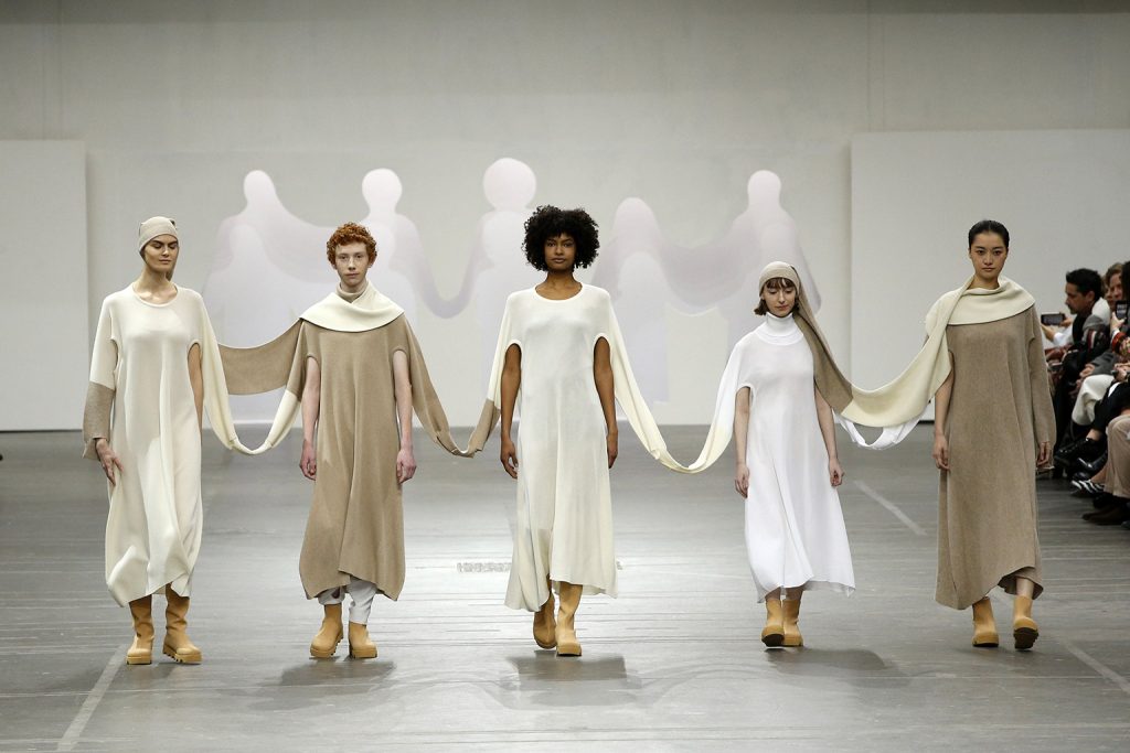 Issey Miyake: “Making Speaking, Speaking Making” AW/20-21 Collection