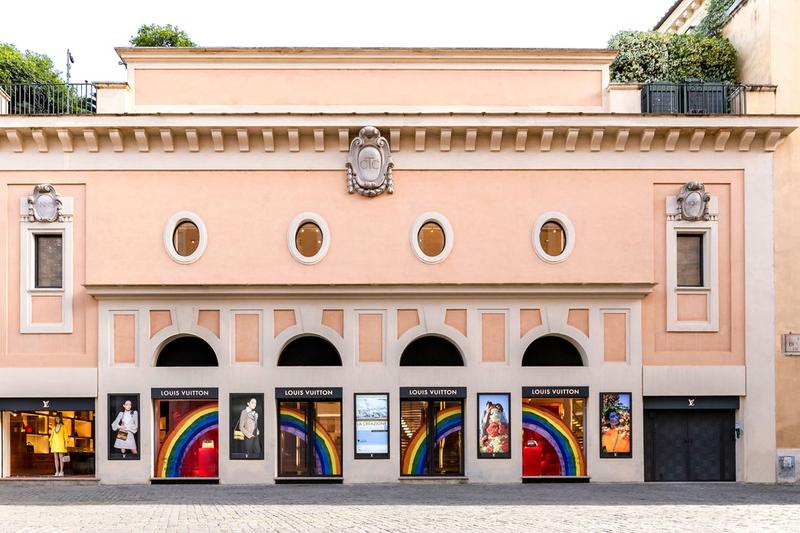 Louis Vuitton The Rainbow Project Window Display US Debut