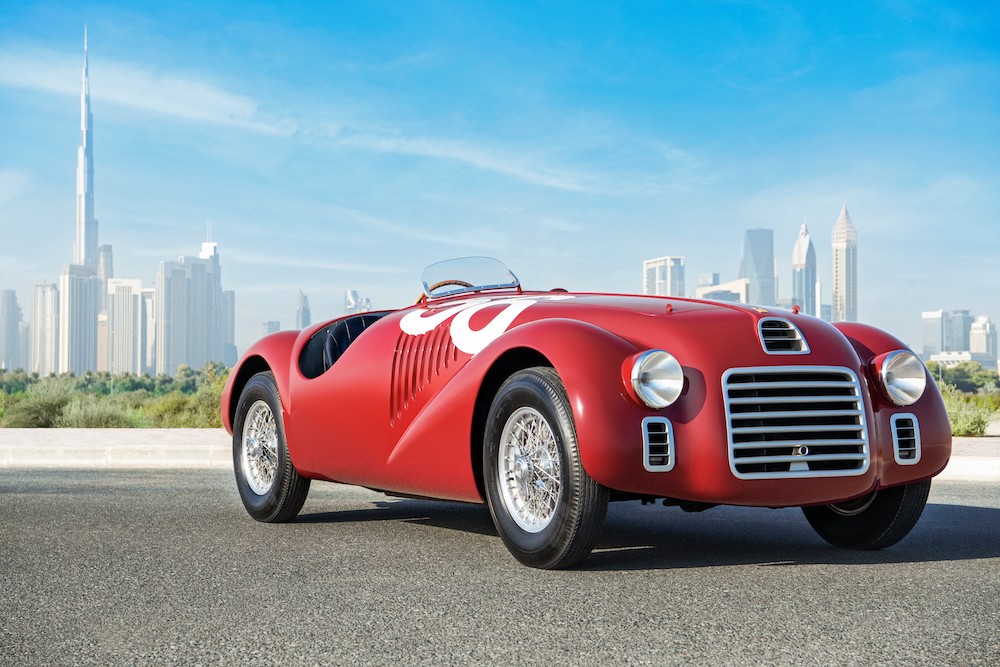 The Ferrari 125 S, Ferrari’s First Car in History Enters the UAE Region for the First Time Ever