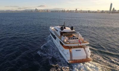 Adagold Luxe holds a launch party on Sahana for a cruise around Sydney Harbour