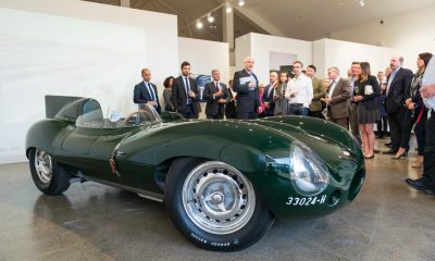 The Luxury Network Australia Members preview the $7 million 1955 Jaguar D-Type