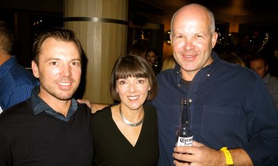James Rowden, Tanya and Chris Gray.