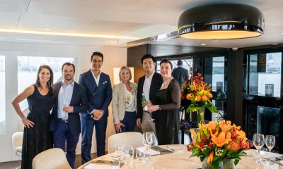 The Luxury Network Australia Member Superyacht Sahana Host a day on Sydney Harbour