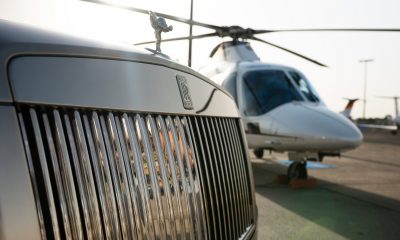 Limousines, helicopters and supercars