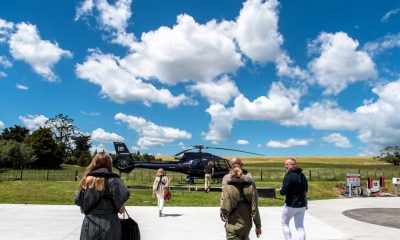 The Luxury Network New Zealand hosts a Heli-Dine and Drive Experience