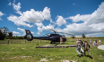 The Luxury Network New Zealand hosts a Heli-Dine and Drive Experience