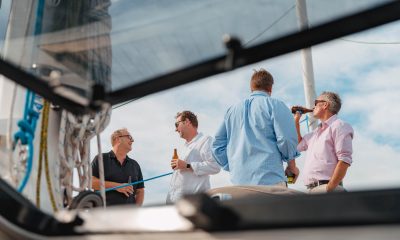 An after Work Summer Cocktail on Luxury Yacht Crazy Horse in Collaboration with Coast New Zealand.
